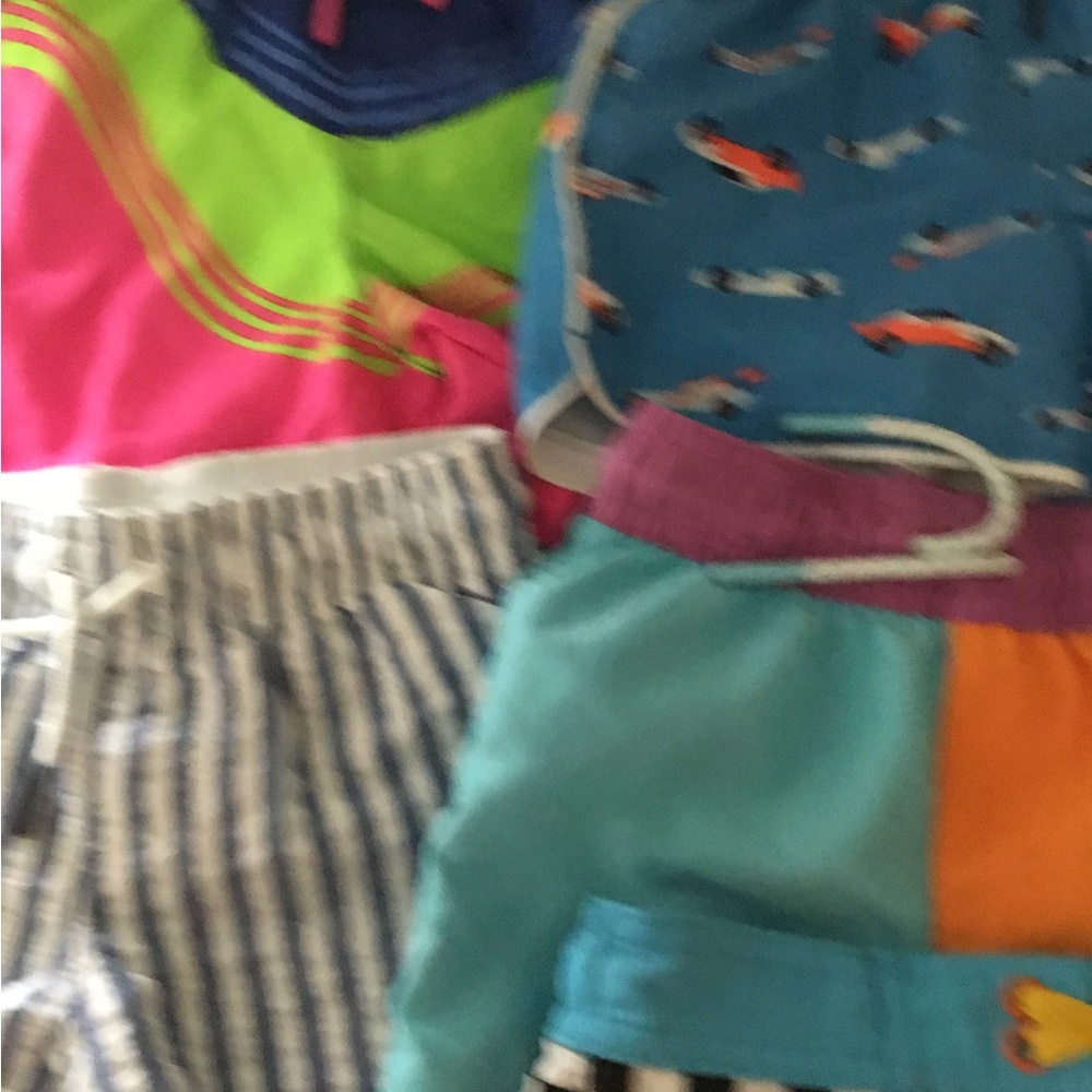 Kids Multi-Pattern Swim Shorts Bundle - Bright Colors - Picture 2 of 6